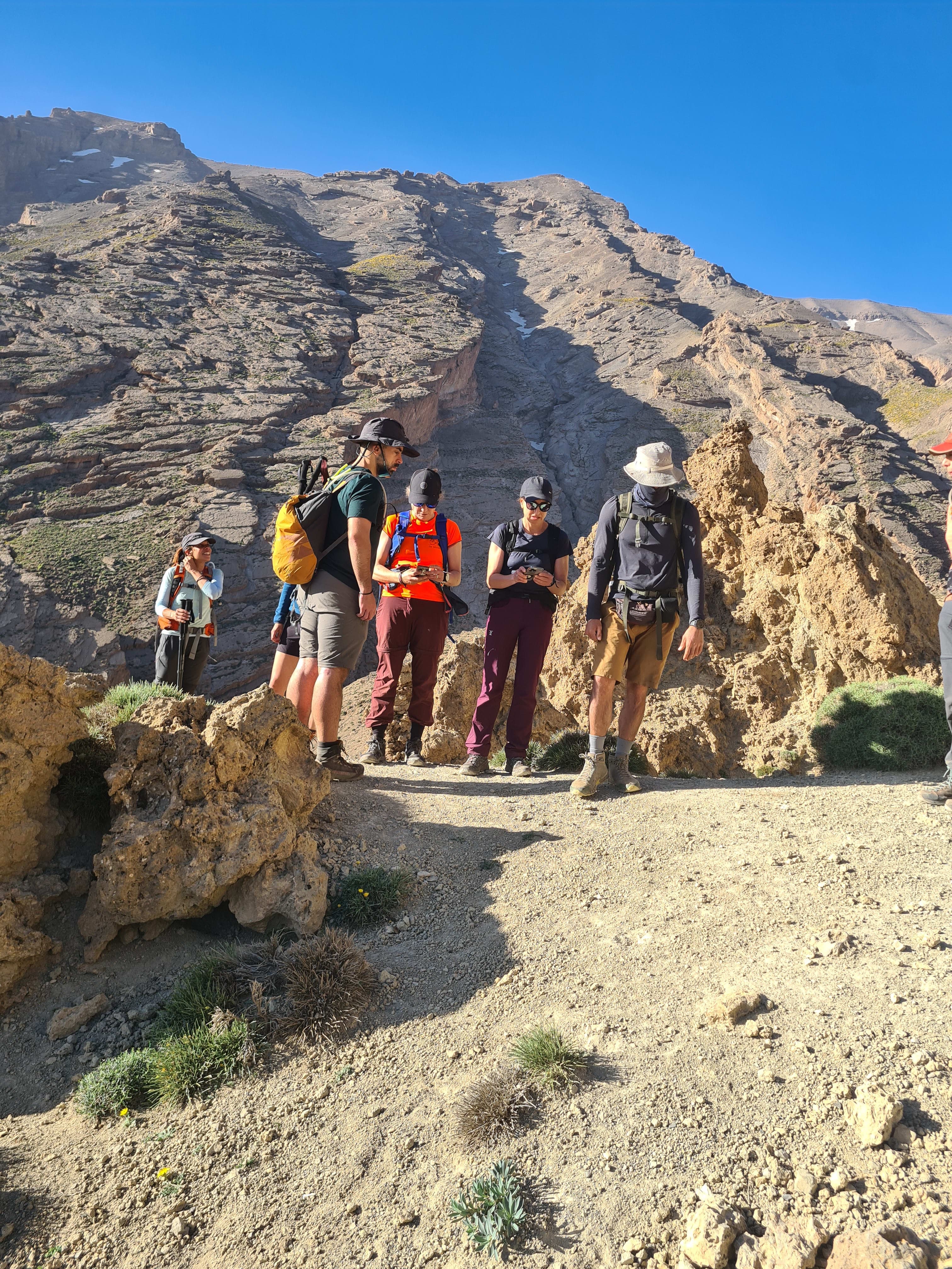 High Atlas Mountains of Morocco with rugged peaks and morning light over remote valleys